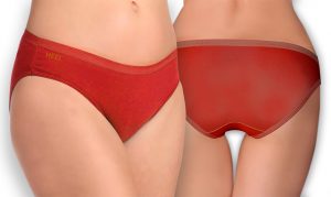 Ladies Low Rise Brief Red