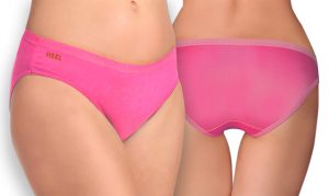 Ladies Low Rise Brief Pink